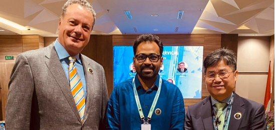 Dr. Pavan Kumar Ediga with Mentors